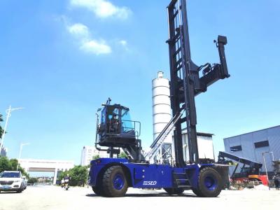 China Soem 9 Ton Load Forklift Container Handler mit Cummins Engine zu verkaufen