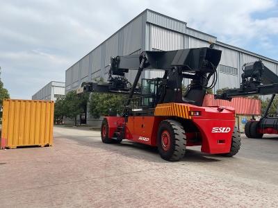 China Red Container Reach Stacker Product  Service Weight 71400 Kgs Unload for sale