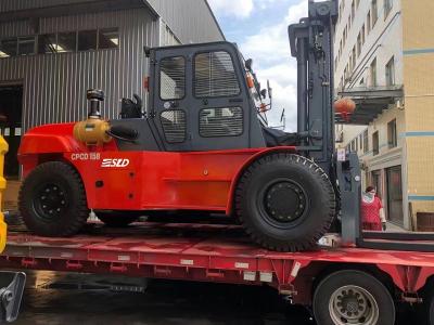 中国 CPCD150 Industrial Forklift Truck With 15T Load 販売のため