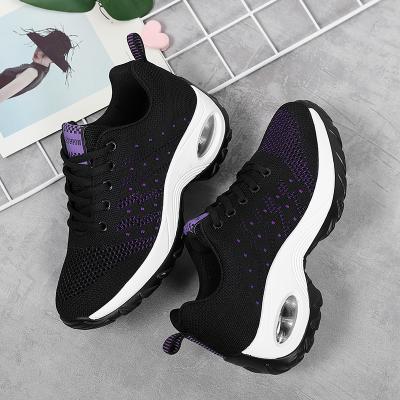 China 2021 Fashion Trend Flats Sports Free Breathe Purple Red Fashion Women Shoes for sale