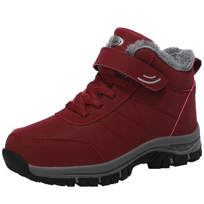 China Keep Warm Outdoor China Synthetic Leather Waterproof Keep Warm Womens Hike Shoes for sale