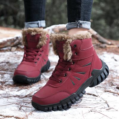 China Keep Warm High Quality Durable Wearing Various Professional Hiking Shoes Women Increasing Boots Shoes for sale