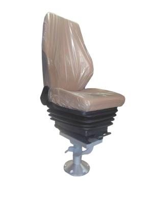 China Aluminiumbasis Marine Pilot Seat Small Yacht Static Seat 360 graden rotatie Te koop