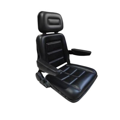 China Asiento de montacargas confortable y universal Asiento de cabina con material de PVC en venta