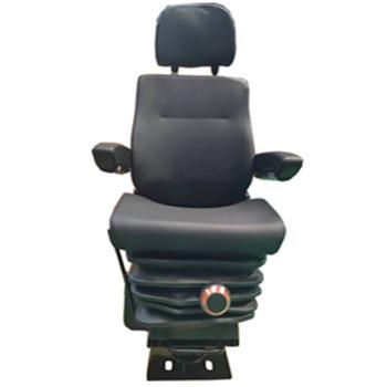 China Universal Mechanical Suspension Train Seat With Rotation Sliding Rail Made Of Pu/Leather for sale