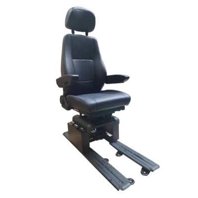 China Multi-Function Adjustable Marine Driver Seat With Extended Slide for sale