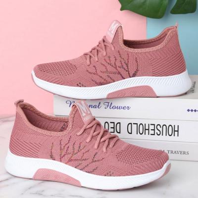 China F2020-1 Latest Anti-slip Custom Lightweight Casual Walking Woman Shoes Casual Ladies Sandals Sneakers for sale