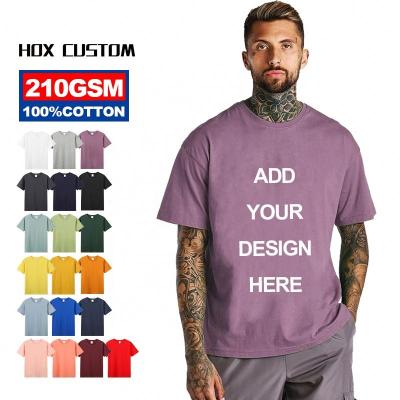 China Tokyo 100% Anti-shrink Custom Luxury Cotton T-Shirts Men's Casual White 2021 Printing Plain Custom Clothes For Good Omens T Shirt With My Logo for sale