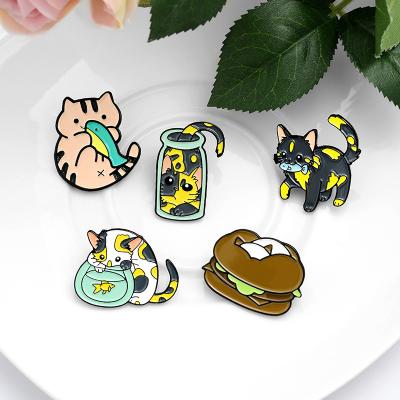 China Factory Price High Quality Custom Hot Sale Europe Manufacturer Colorful Cute Soft Soft Lapel Pins Enamel Pin for sale