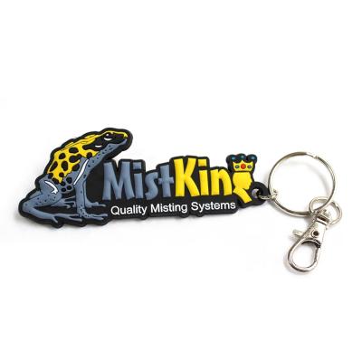 China Promotion Gift Custom Soft PVC 3D Silicone Make Your Own Logo Cartoon Rubber Acrylic PVC Key Chain Keychains for sale