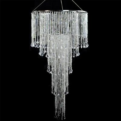 Китай Modern Contemporary Hot Selling Crystal Beaded Chandelier Clear Wedding Decoration продается