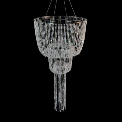 China Modern Luxury Crystal Flush Mount Chandelier Ceiling Light Chandelier Pendant Light for sale