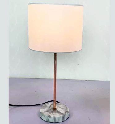 China Contemporary Marble Effect Cement Fabric Lamp Shade Base Table Lamp Shade for sale