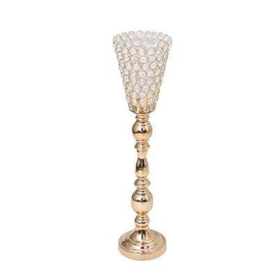 China Acrylic Crystal Candle Holder Centerpiece Stands Events and Wedding Decoration ZS17461-61 for sale