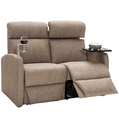 China Business Durable Recliner VIP / JKY Furniture Luxury Lavish Style RV Seating Sectional Recliner Zero Wall Sofa For Leisure Time for sale