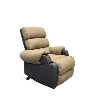 China JKY massage furniture design luxury power lift aid recliner with cup holder function for older elder disable for sale