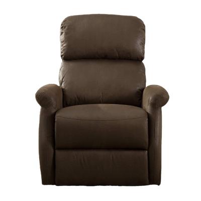 China JKY Massage Furniture Modern Design Top Grain Leather Power Lift Aid Recliner With Massage Cup Holder Function For Older for sale