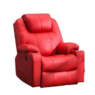 China JKY Massage Furniture MORDEN High Adjustable Power Electric Lift Recliner Chair Sofa With Back Big Wing Massage And Heating Function for sale