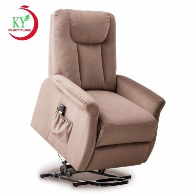 China (Size) JKY Furniture ZOY Modern Design Full Good Weightless Recliner Fabric Weightless Massage Power Lift Chair Adjustable for sale