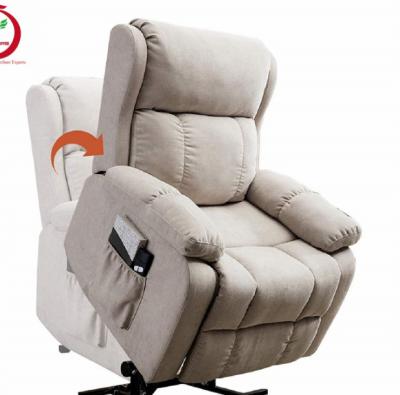 China (Size)JKY Furniture Power Lift Recliner Adjustable Sofa Chair Lounge Multifunctional Foldable Recliner Chair for sale