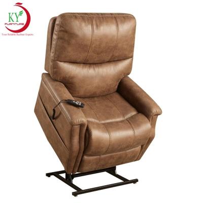 China (Size) JKY Adjustable Furniture Leisure Stuffed Relax Lift Chair Recliner Chair With Footstool for sale