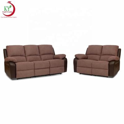 China JKY Furniture Extendable Recliner Motion Sofa Sets Lounge Large Recliner Chair Living Room Sofa for sale