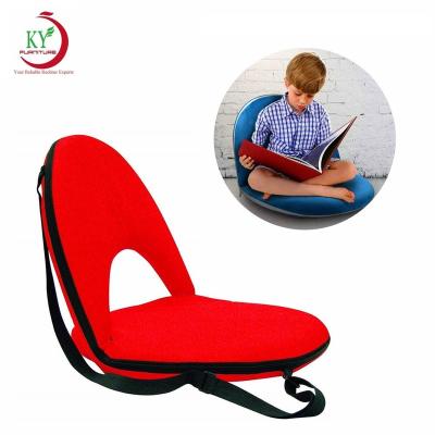 China JKY Adjustable 5 Gear(Height)Position Meditation New Furniture Adjustable Design Fully Folding Floor Sofa Recliner Chair for sale