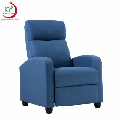 China JKY Furniture Easy Adjustable Modern Recliner Push Back Chair Simple Recliner Reclining Reading Lounge With Durable Soft Padded Seat for sale