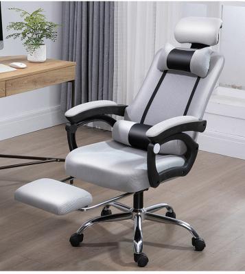 China Swivel Swivel Desk Chairs Cheap Mesh Ergonomic Executive Sillas De Oficina Furniture Office Chair With Foot Rest for sale