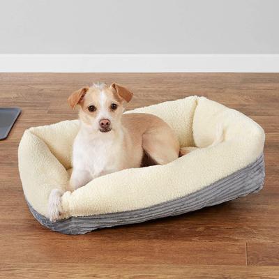 China Sell ​​Pet Bed Breathable Warm Fluffy Washable Anti Slip Bottom Memory Foam Sofa Bed for sale