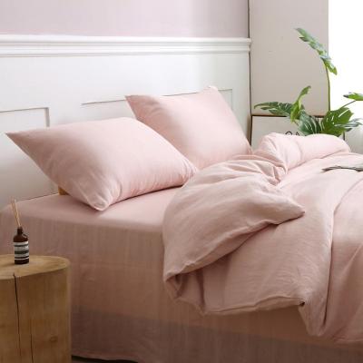 China French OEM Brand 100% Linen Material Disposable Linen Bedding Sets for sale