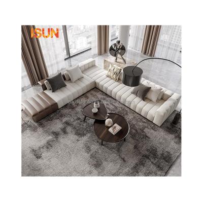 China Modular Modern Italian Minimalist Fabric Living Room Art Sofa Luxury Multi-person Position Sofa for sale