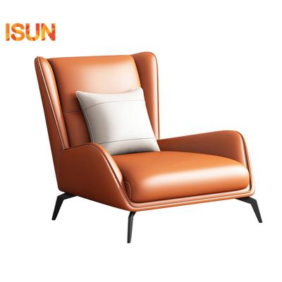 China Italian style household adjustable light modern minimalist leather very simple bedroom designer living room chair sofa luxury tiger (the other) chair for sale