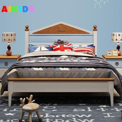 China Latest Design Comfortable Kids Bedding Set Luxury Kids Sofa Bed Kids Bed White Color for sale