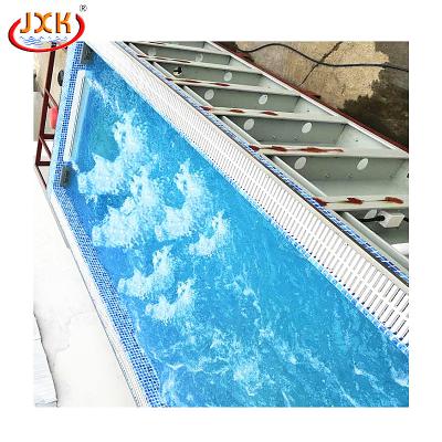 China Fiberglass Reinforced Plastics Factory Price Laminar Pool Jet Bottom Water Jet Swimming Pool Swimming Water Jet Machine Endless Counter Cu for sale