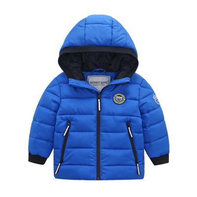 China Kids Winter Warm Jacket Boys Zipper Bomber Jacket Outdoor Cotton Padded Hooded Coat and Vest Suit for sale