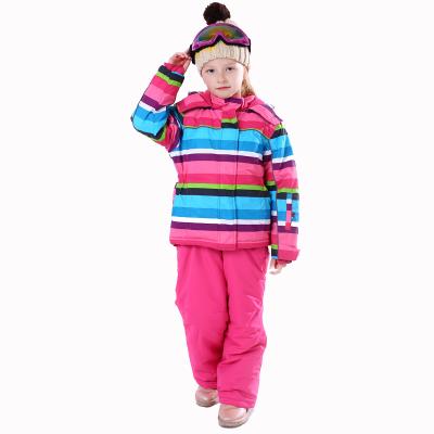 China OEM Customization Children's Waterproof Boys and Girls Ski Jacket Children Clothing Custom Snow Suit for sale