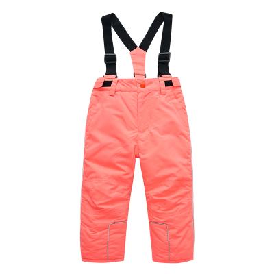 China OEM custom waterproof kids boys and girls ski pants outdoor kids ski pants waterproof and windproof ski wear for sale