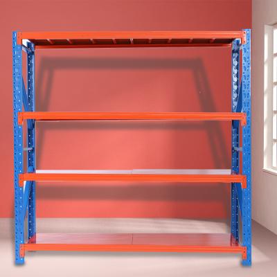 China Warehouse Goods Storage 0 MOQ One Piece Customized For Shopify Adjustable Storage Rack Google Boltless Metal Shelves For Shops for sale