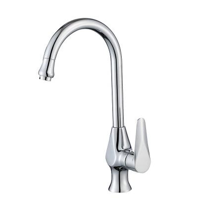 China Modern Chrome Metered Brass Water Taps Kitchen Faucet, Kitchen Water Mixer Taps For Kitchen, Sink Faucet for sale