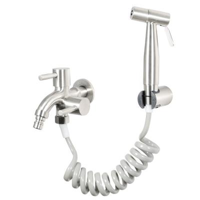 China Contemporary bibcock quick side cold water faucet water valve SUS304 multifunctional 2 way open bibcock for sale