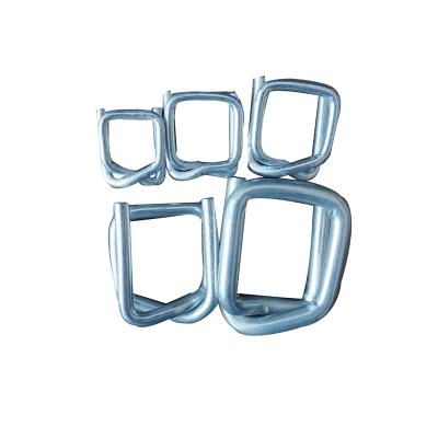 China Eco - Friendly 16mm Galvanized Steel Buckle For Composite Strap for sale