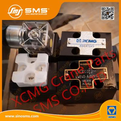 China QY25 QY50 4WE4D 24V XCMG Crane Solenoid Valve 17*5*3.5CM zu verkaufen