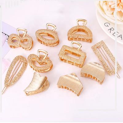 China C012 Fashion Fashion Metal Hair Claw Clips For Women for sale