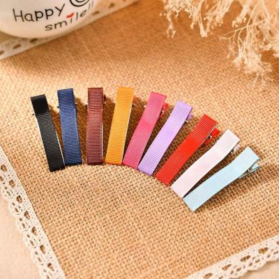 China Fashion Factory Wholesale Hair Accessories Kids Sliver Hair Clips For Girls for sale