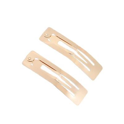 China Wholesale DIY Hair Accessories Girls DIY Hair Snap Clips Metal Barrettes For Hair Decoration for sale