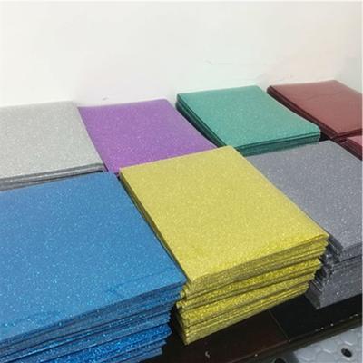 China Apparel 10 Inch *12 Inch Glitter Heat Transfer Vinyl Sheets for sale