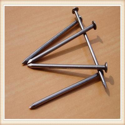 China 4.8mm / 80mm Iron Wire Nails , Low Carbon Steel Galvanized Common Nails for sale