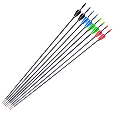 China Durable Archery Recurves Durable Compound 6mm Fiberglass Adult Practice Recurves Bow Training Arrows for sale