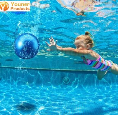 China Toy Swimming Accessories Inflatable Underwater Game Inflatable Pool Ball For Under Water Passing, Pool Toys Runoff Ball for sale